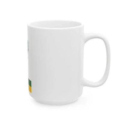 Flag of Vajszlo vertical (Hungary) White Coffee Mug - Go Mug Yourself