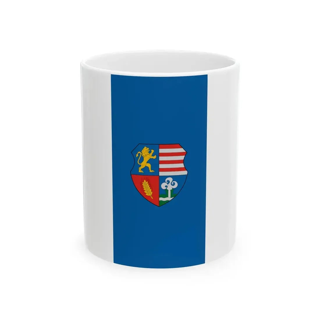 Flag of Vajta (Hungary) White Coffee Mug 11oz - Go Mug Yourself