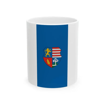 Flag of Vajta (Hungary) White Coffee Mug 11oz - Go Mug Yourself