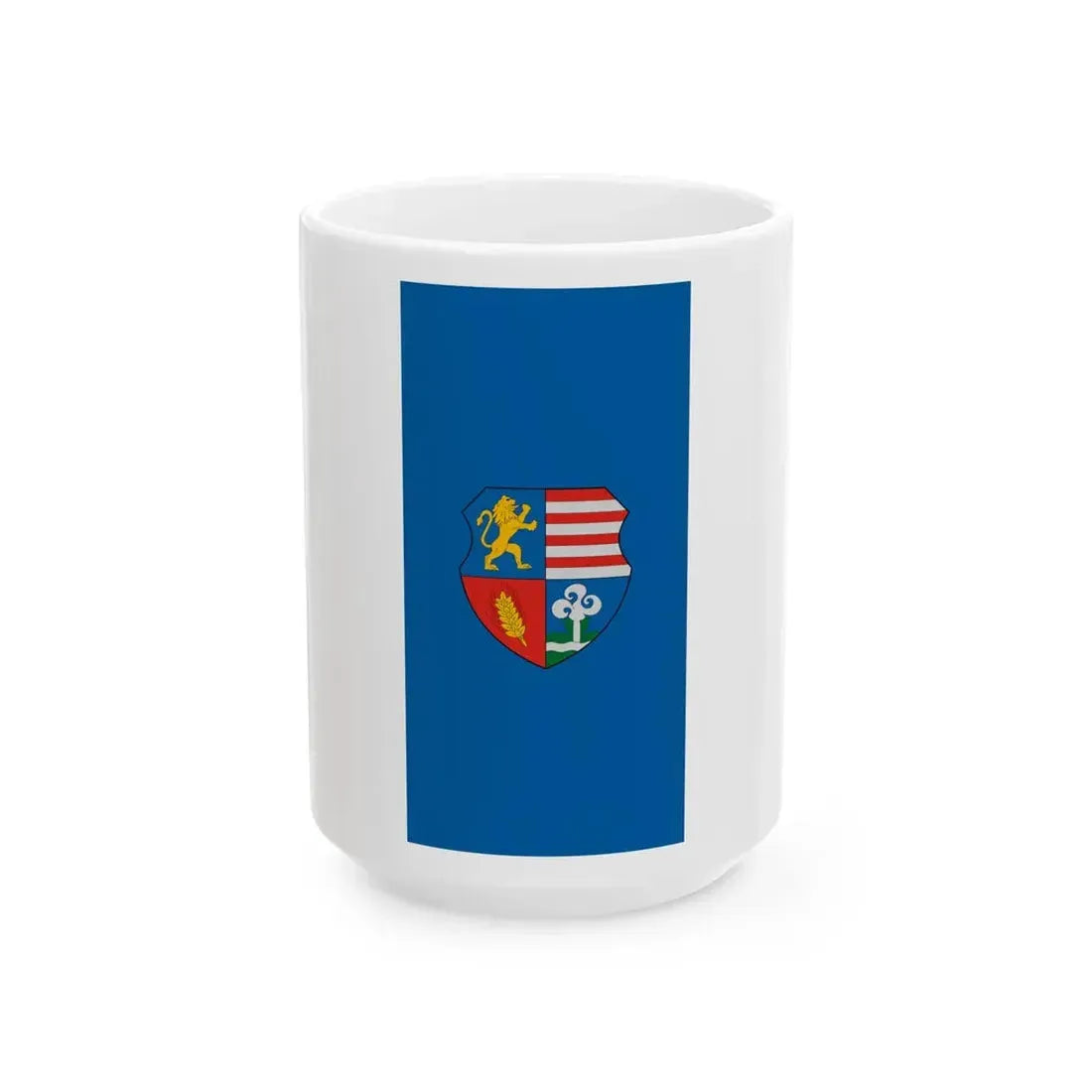 Flag of Vajta (Hungary) White Coffee Mug 15oz - Go Mug Yourself