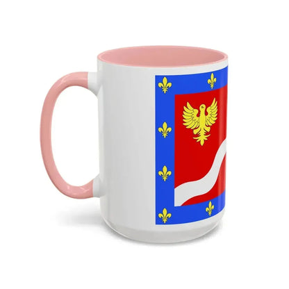 Flag of Val d'Oise France 2 - Accent Coffee Mug - Go Mug Yourself