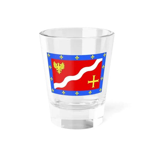 Flag of Val d'Oise France 2 - Shot Glass 1.5oz 1.5oz - Go Mug Yourself