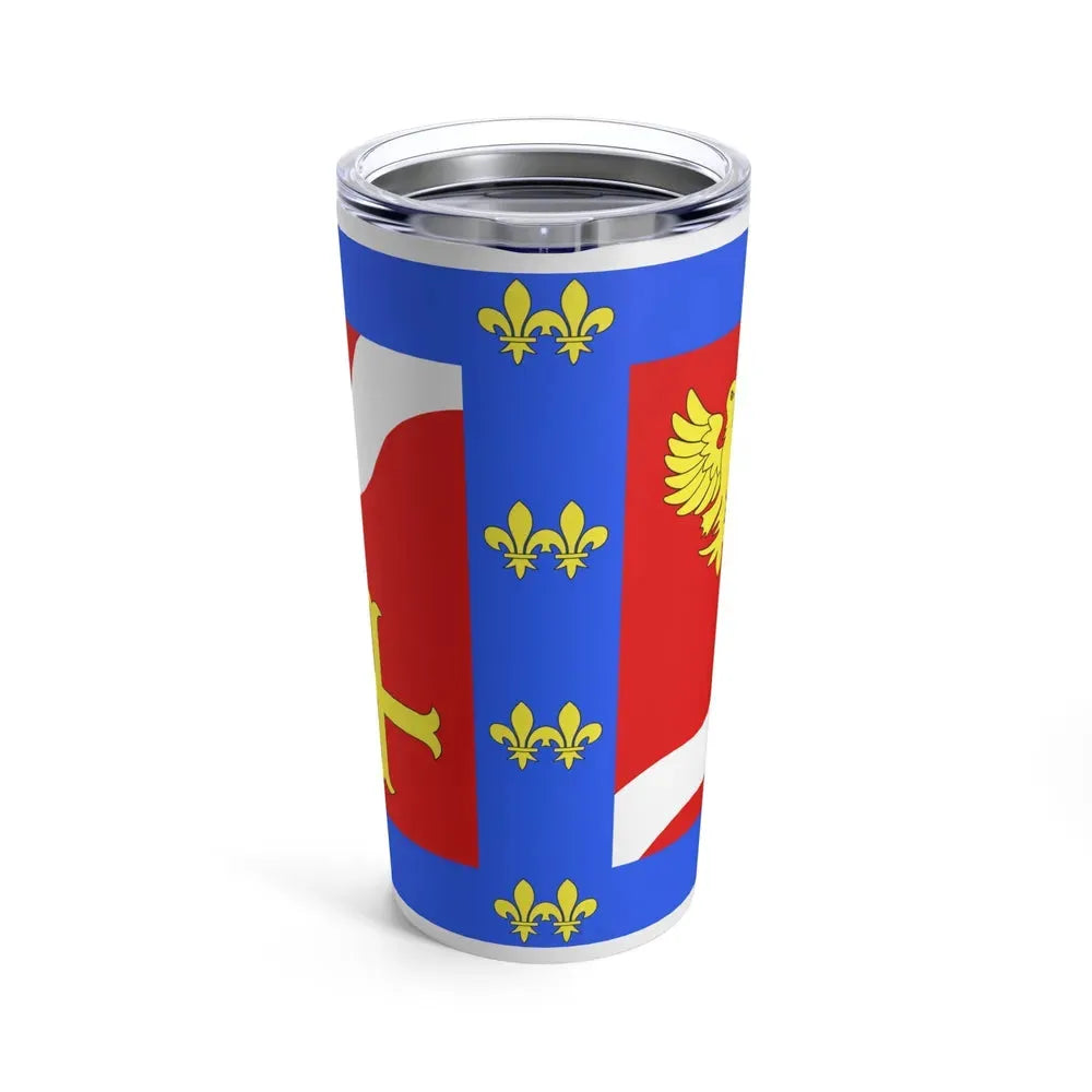Flag of Val d'Oise France 2 - Tumbler 20oz - Go Mug Yourself