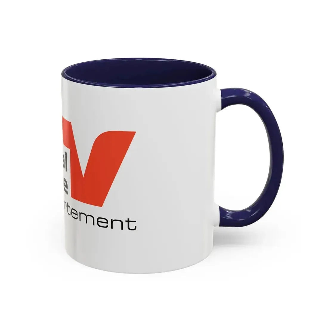 Flag of Val d'Oise France - Accent Coffee Mug - Go Mug Yourself