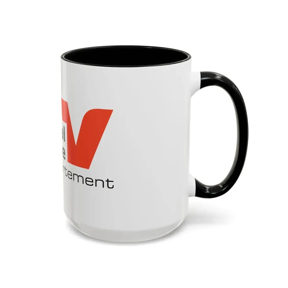 Flag of Val d'Oise France - Accent Coffee Mug - Go Mug Yourself
