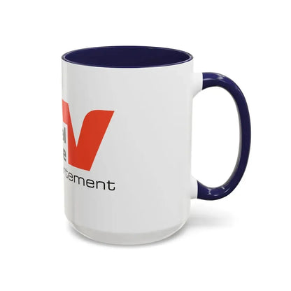 Flag of Val d'Oise France - Accent Coffee Mug - Go Mug Yourself