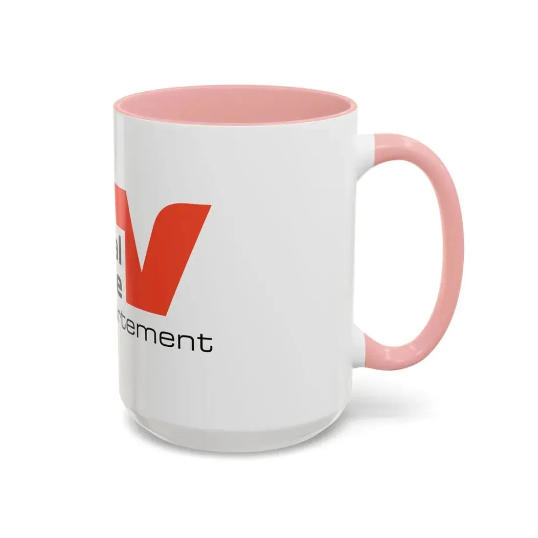 Flag of Val d'Oise France - Accent Coffee Mug - Go Mug Yourself