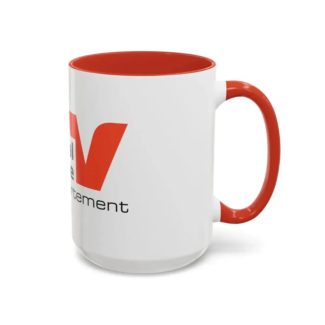 Flag of Val d'Oise France - Accent Coffee Mug - Go Mug Yourself