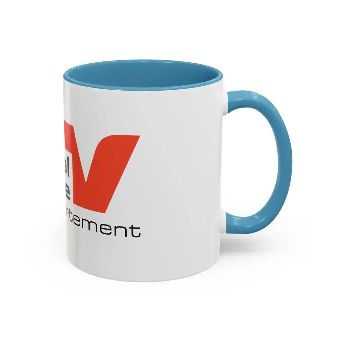 Flag of Val d'Oise France - Accent Coffee Mug - Go Mug Yourself