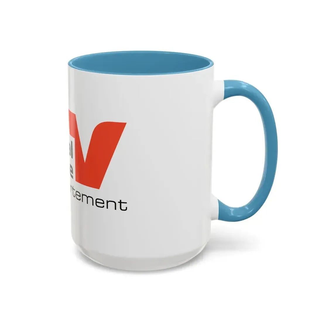 Flag of Val d'Oise France - Accent Coffee Mug - Go Mug Yourself