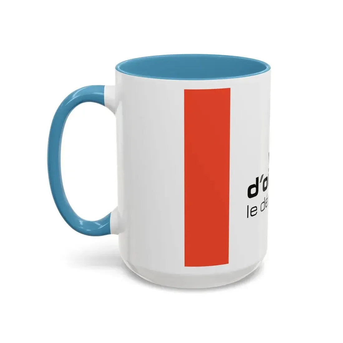 Flag of Val d'Oise France - Accent Coffee Mug - Go Mug Yourself