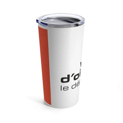 Flag of Val d'Oise France - Tumbler 20oz - Go Mug Yourself