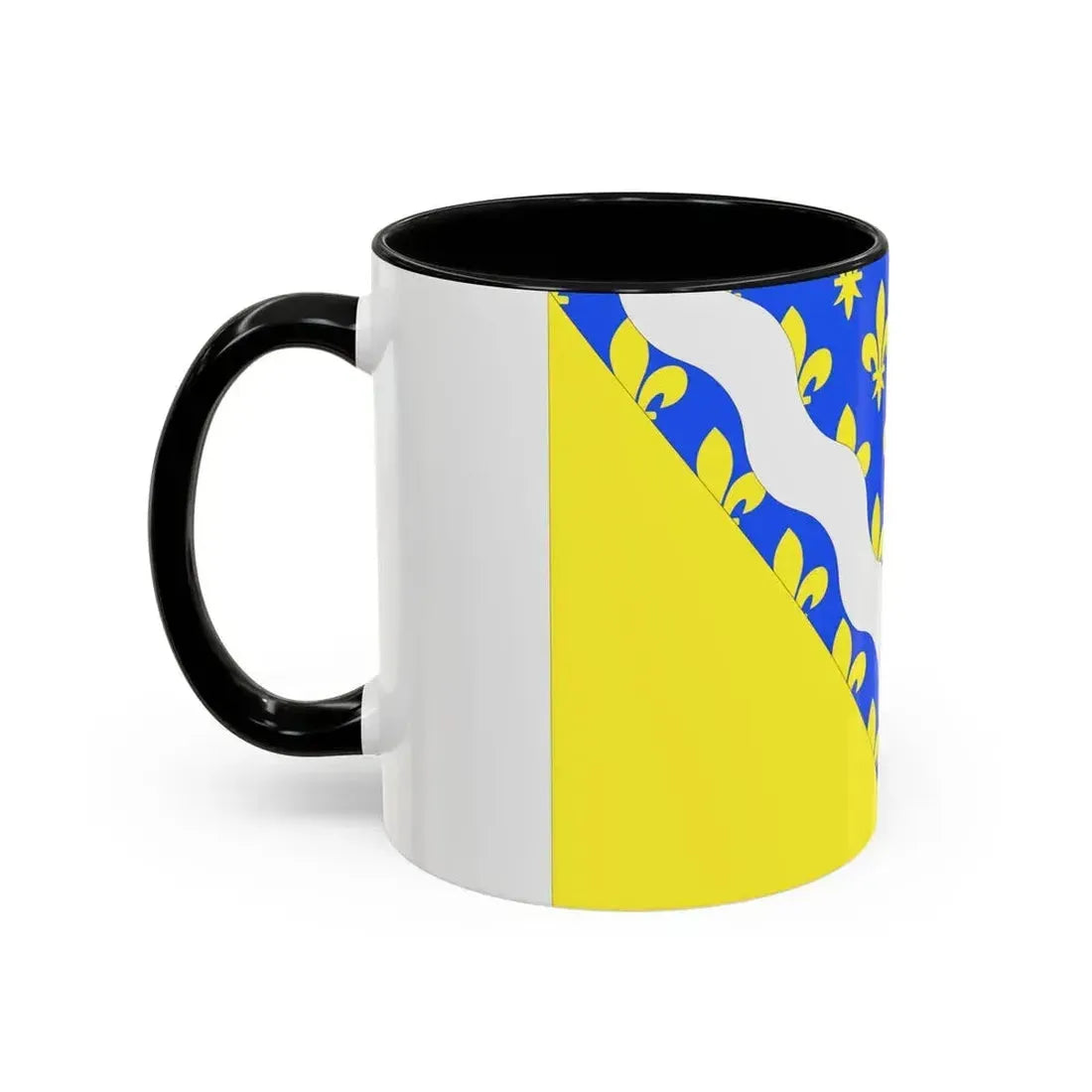 Flag of Val de Marne France 2 - Accent Coffee Mug - Go Mug Yourself