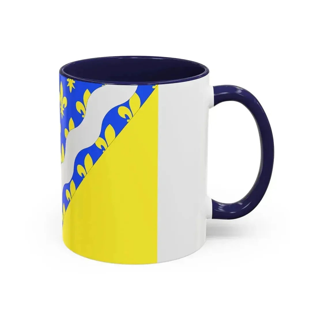 Flag of Val de Marne France 2 - Accent Coffee Mug - Go Mug Yourself