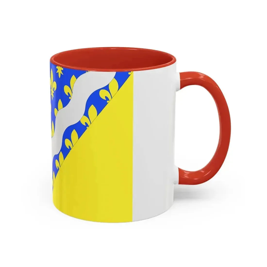 Flag of Val de Marne France 2 - Accent Coffee Mug - Go Mug Yourself