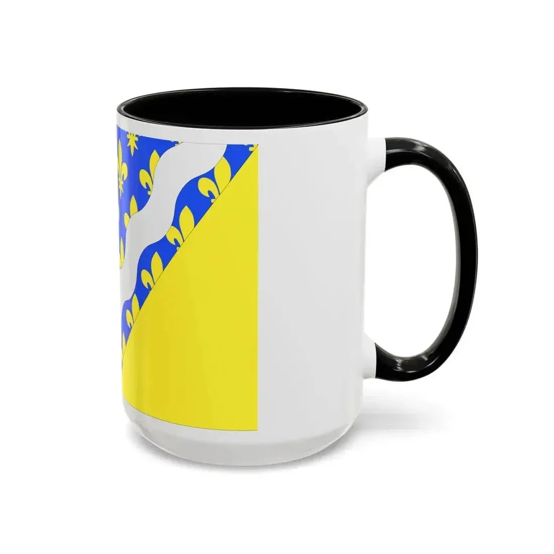Flag of Val de Marne France 2 - Accent Coffee Mug - Go Mug Yourself
