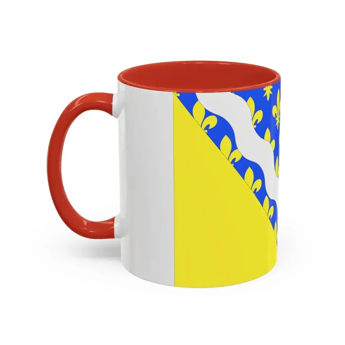 Flag of Val de Marne France 2 - Accent Coffee Mug - Go Mug Yourself