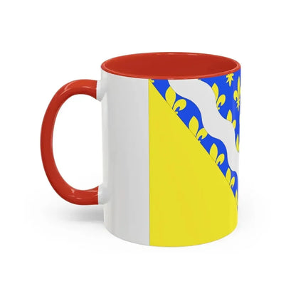 Flag of Val de Marne France 2 - Accent Coffee Mug - Go Mug Yourself