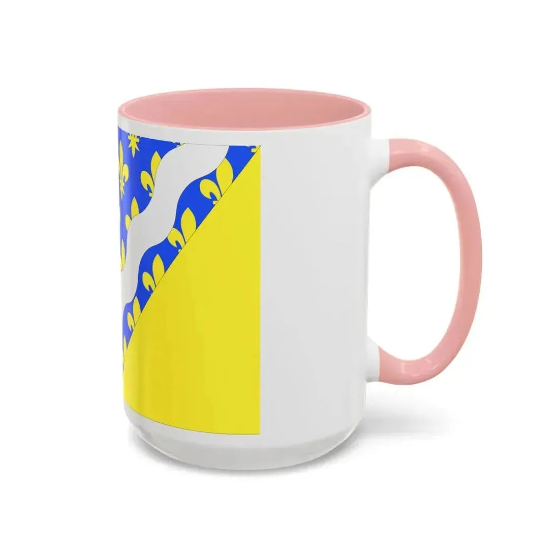 Flag of Val de Marne France 2 - Accent Coffee Mug - Go Mug Yourself