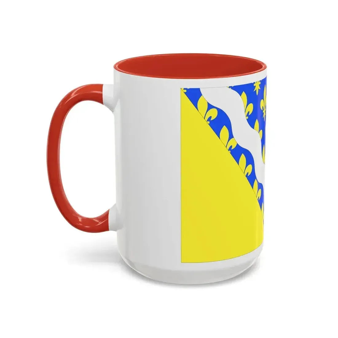 Flag of Val de Marne France 2 - Accent Coffee Mug - Go Mug Yourself