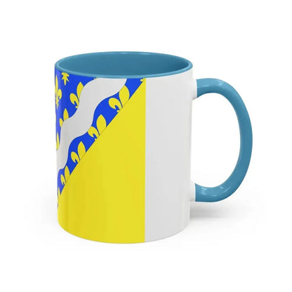 Flag of Val de Marne France 2 - Accent Coffee Mug - Go Mug Yourself