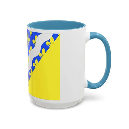 Flag of Val de Marne France 2 - Accent Coffee Mug - Go Mug Yourself