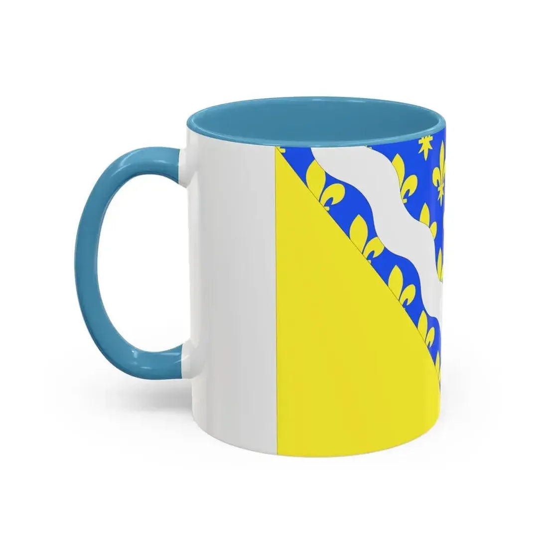 Flag of Val de Marne France 2 - Accent Coffee Mug - Go Mug Yourself
