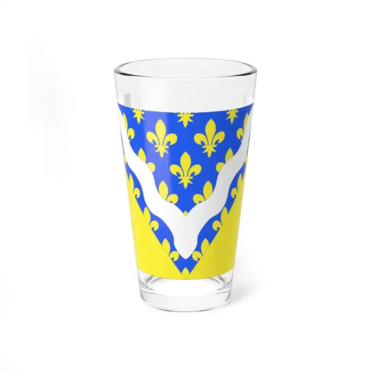 Flag of Val de Marne France 2 - Pint Glass 16oz 16oz - Go Mug Yourself