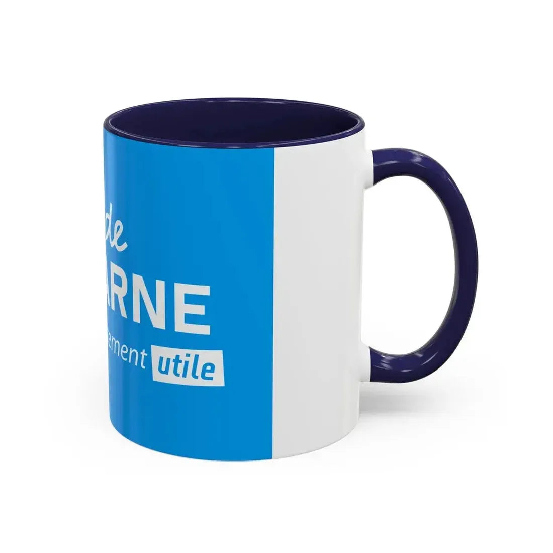 Flag of Val de Marne France - Accent Coffee Mug - Go Mug Yourself