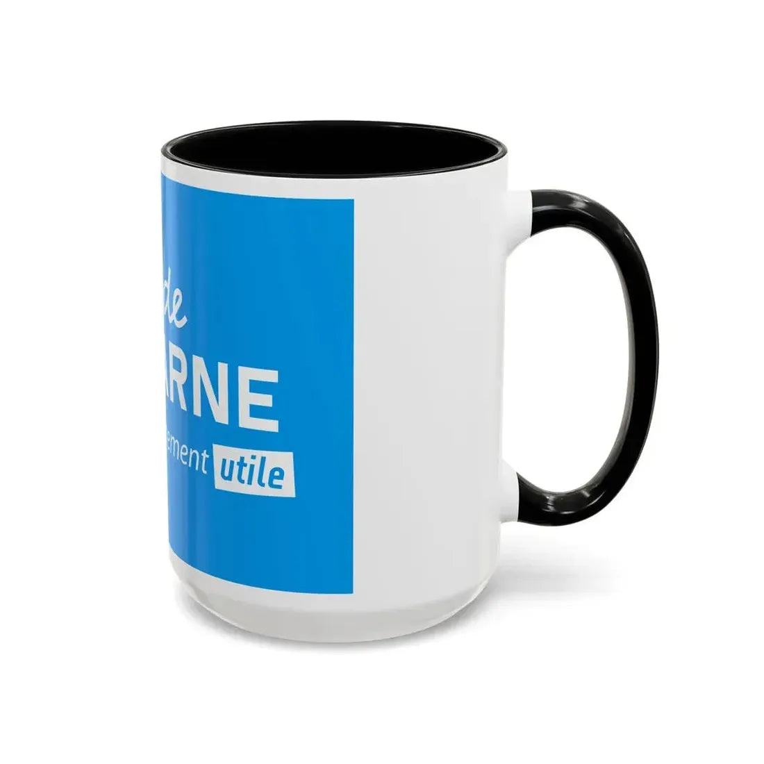 Flag of Val de Marne France - Accent Coffee Mug - Go Mug Yourself