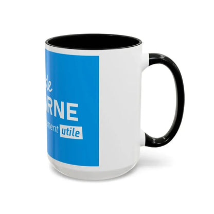 Flag of Val de Marne France - Accent Coffee Mug - Go Mug Yourself