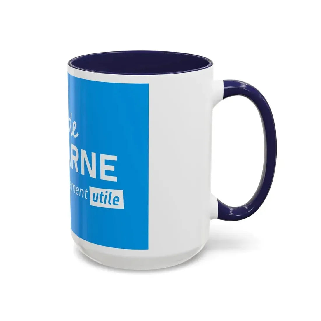 Flag of Val de Marne France - Accent Coffee Mug - Go Mug Yourself