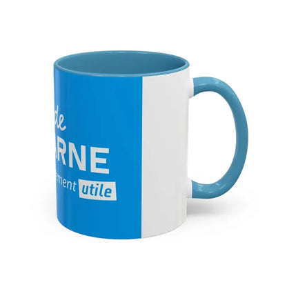 Flag of Val de Marne France - Accent Coffee Mug - Go Mug Yourself