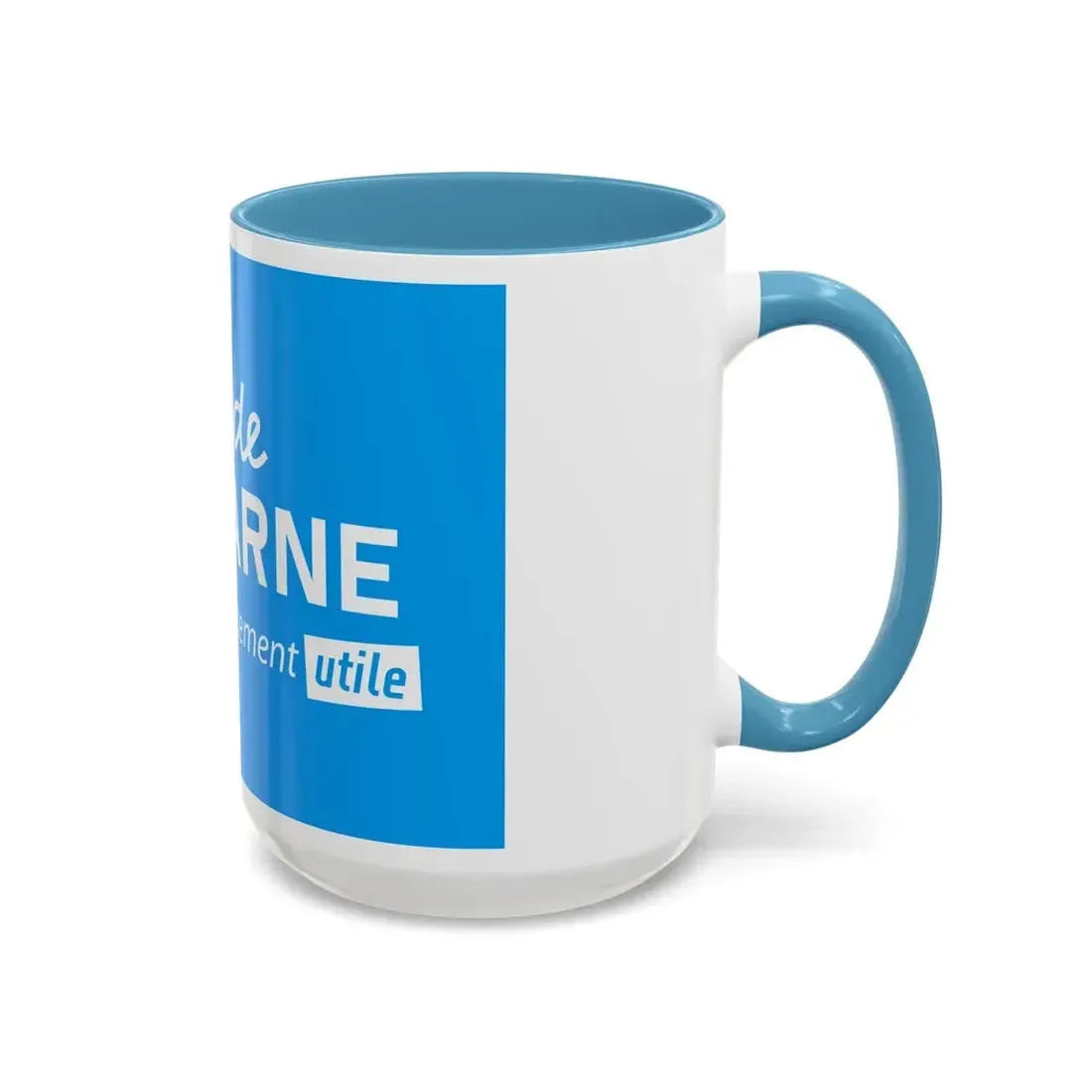 Flag of Val de Marne France - Accent Coffee Mug - Go Mug Yourself