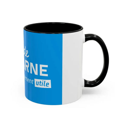 Flag of Val de Marne France - Accent Coffee Mug - Go Mug Yourself