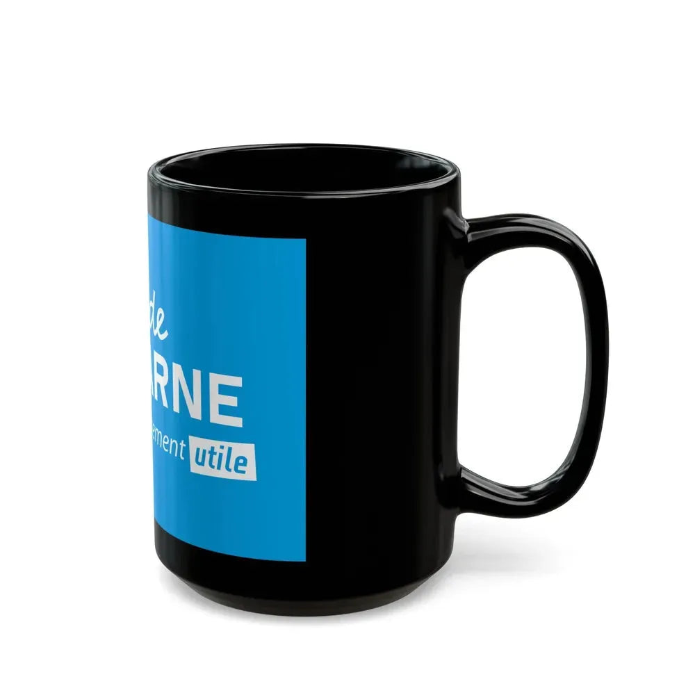 Flag of Val de Marne France - Black Coffee Mug - Go Mug Yourself