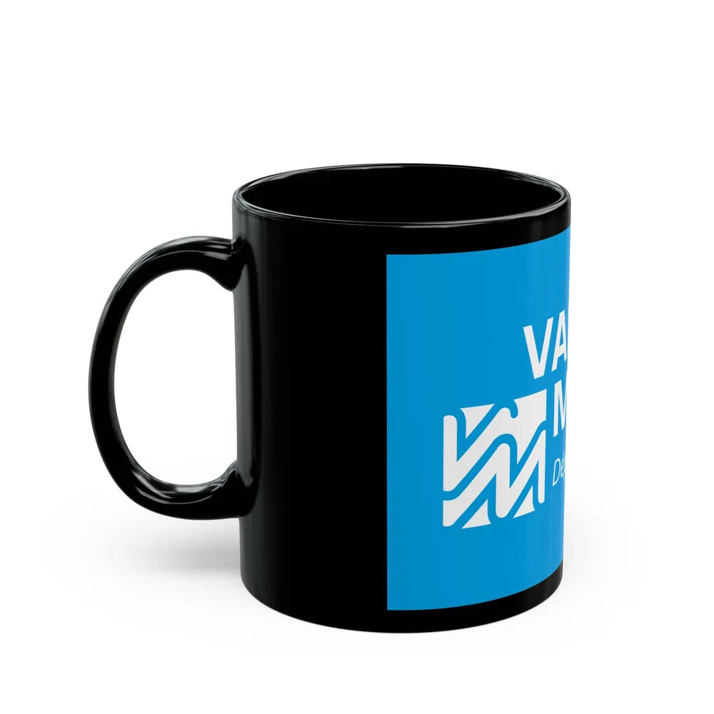 Flag of Val de Marne France - Black Coffee Mug-Go Mug Yourself