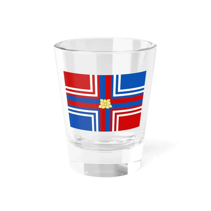 Flag of Valdilana (Italy) Shot Glass 1.5oz 1.5oz - Go Mug Yourself