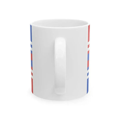 Flag of Valdilana (Italy) White Coffee Mug - Go Mug Yourself