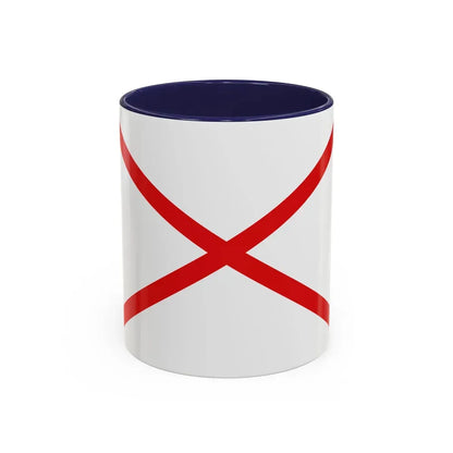 Flag of Valdivia Chile - Accent Coffee Mug 11oz Navy - Go Mug Yourself