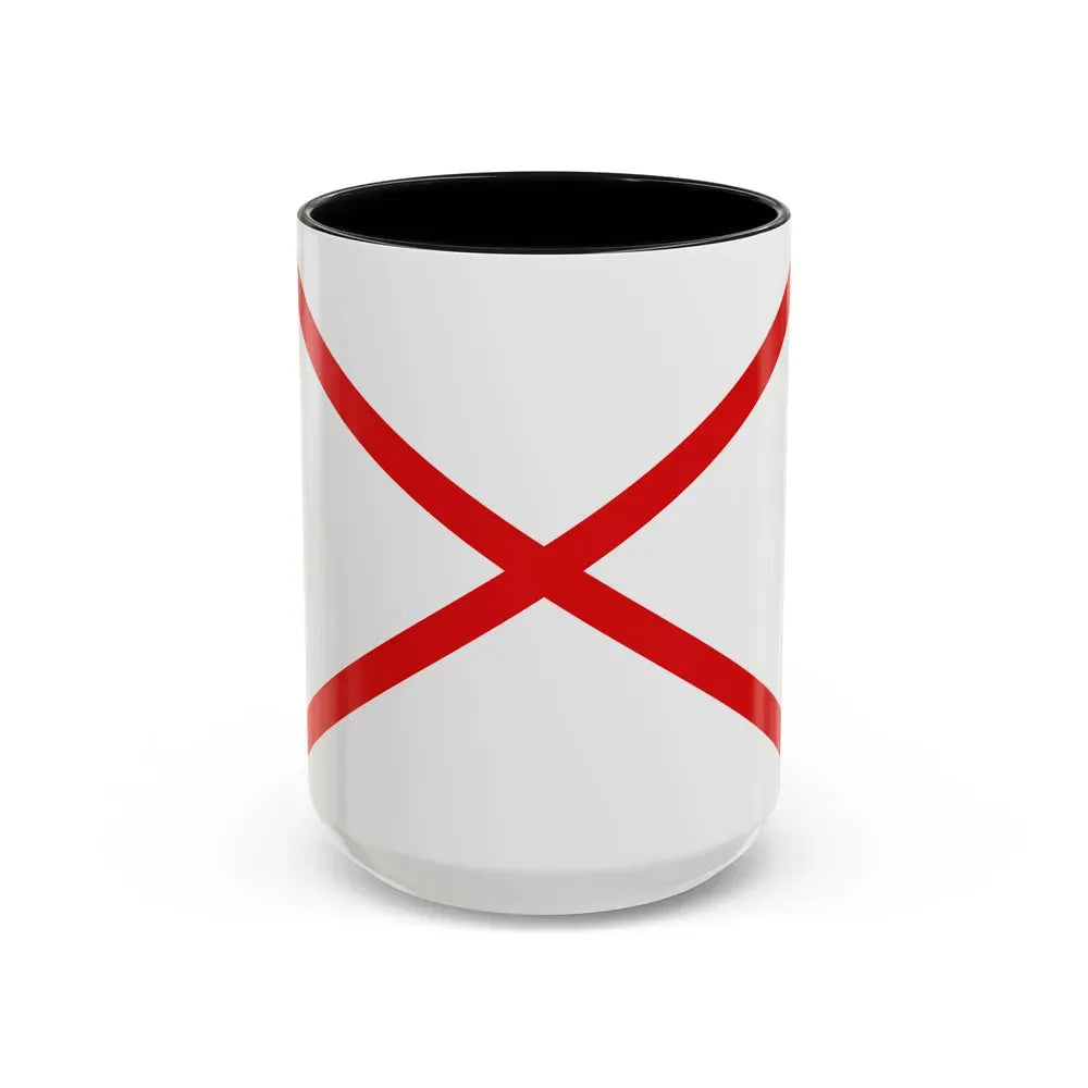 Flag of Valdivia Chile - Accent Coffee Mug 15oz Black - Go Mug Yourself