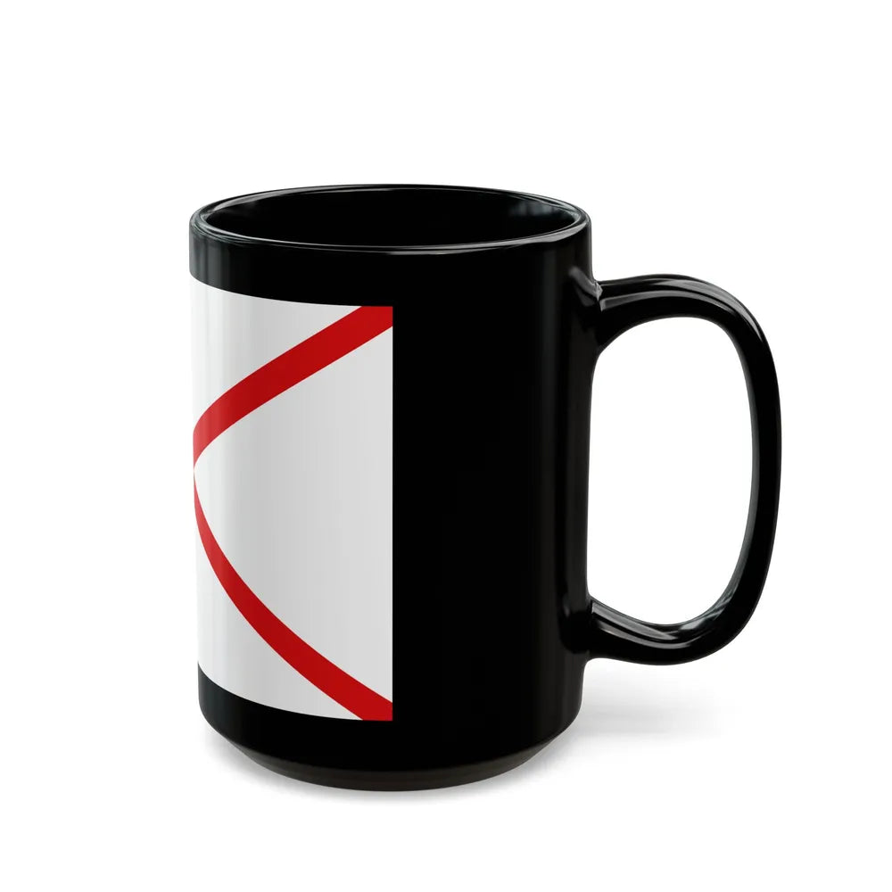 Flag of Valdivia Chile - Black Coffee Mug-Go Mug Yourself