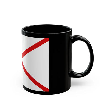 Flag of Valdivia Chile - Black Coffee Mug-Go Mug Yourself