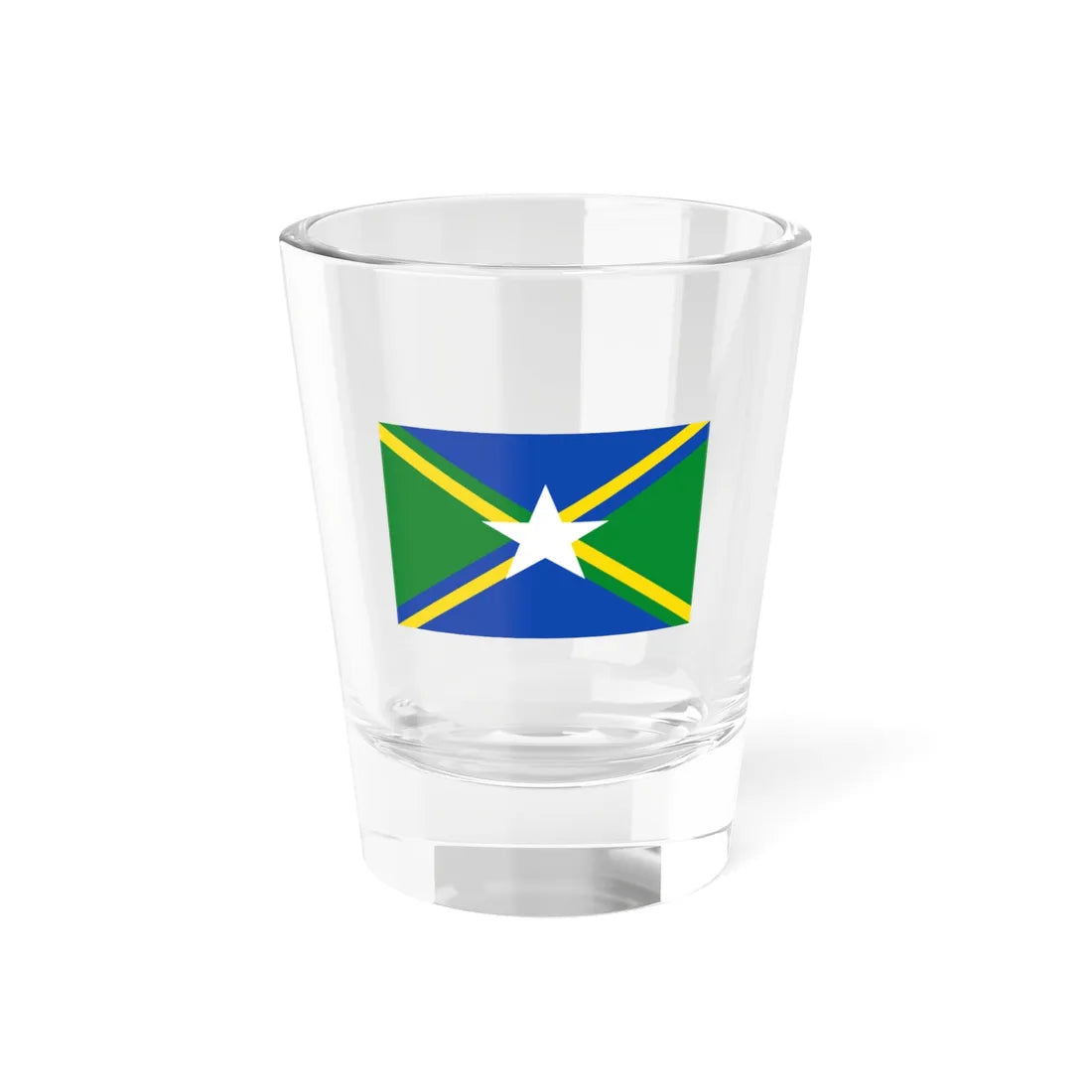 Flag of Vale do Anari (Brazil) Shot Glass 1.5oz 1.5oz - Go Mug Yourself