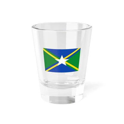 Flag of Vale do Anari (Brazil) Shot Glass 1.5oz 1.5oz - Go Mug Yourself