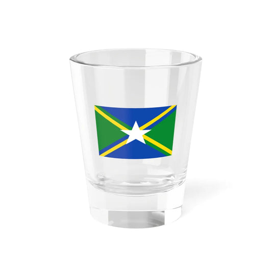 Flag of Vale do Anari (Brazil) Shot Glass 1.5oz 1.5oz - Go Mug Yourself