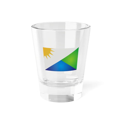 Flag of Vale do Paraiso (Brazil) Shot Glass 1.5oz 1.5oz - Go Mug Yourself