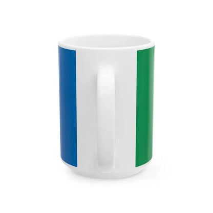 Flag of Valka (Latvia) White Coffee Mug - Go Mug Yourself