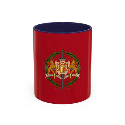 Flag of Valladolid Spain - Accent Coffee Mug 11oz Navy - Go Mug Yourself