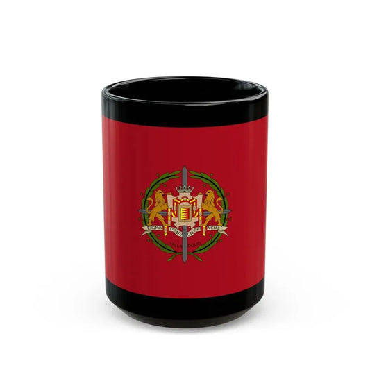 Flag of Valladolid Spain - Black Coffee Mug 15oz - Go Mug Yourself